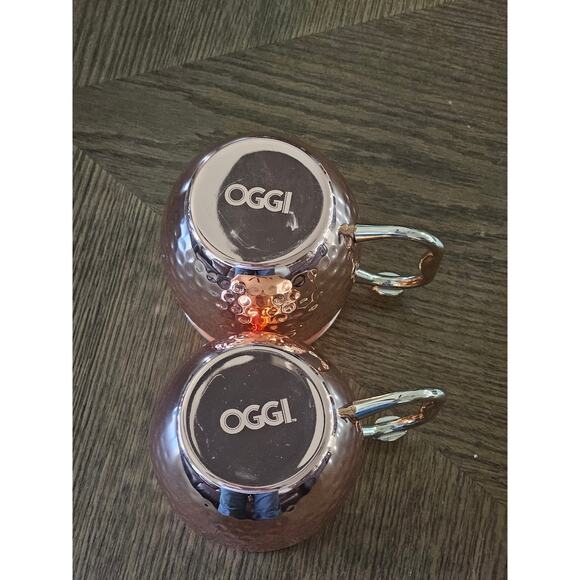 Moscow Mule Mugs by OGGI Never used Set of 2  18 ounces - Picture 2 of 4